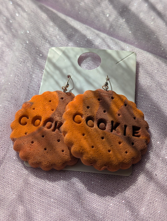 Boucles d'oreilles Cookies