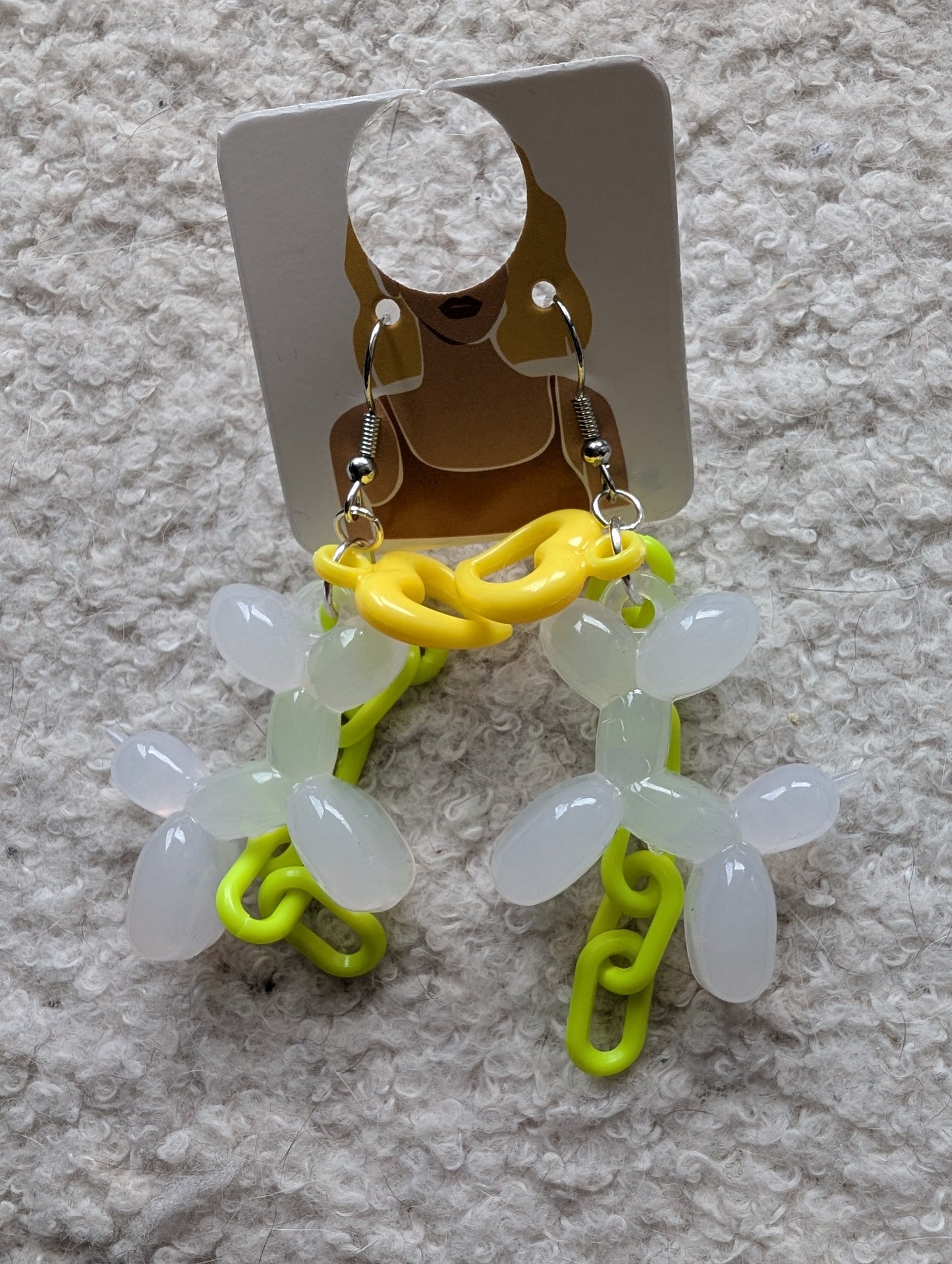 Pastel Me- Boucles d'oreilles clear