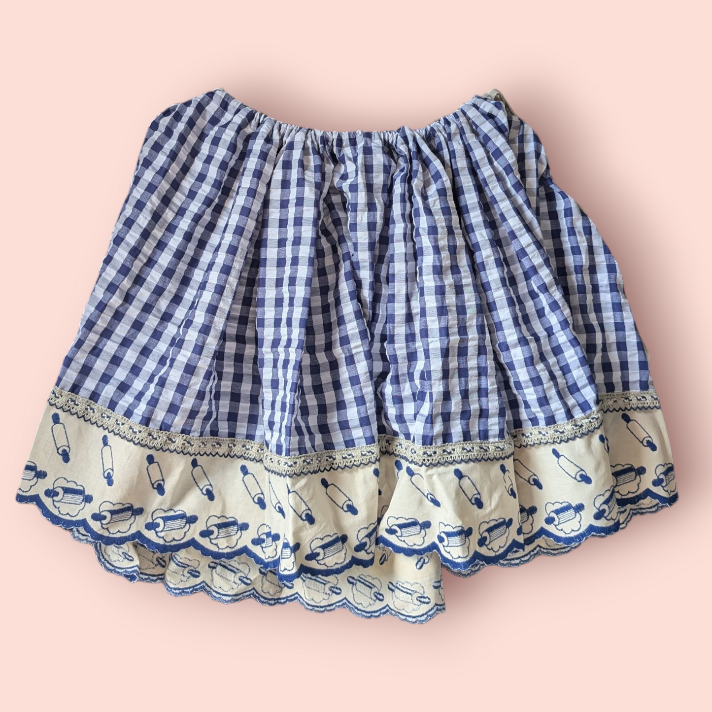 Jupe country lolita réglable
