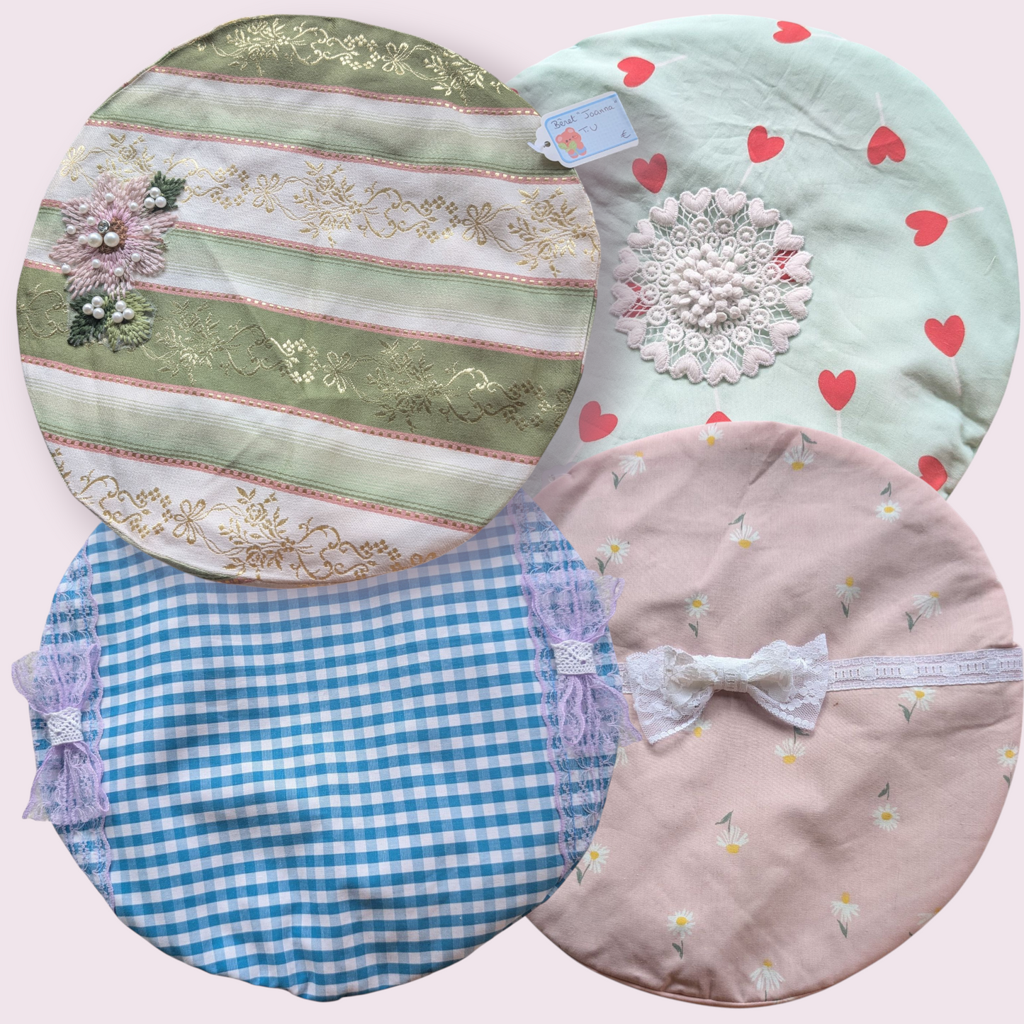 Béret en tissu