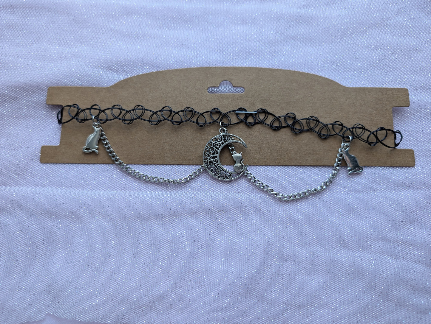 Choker Silver fur