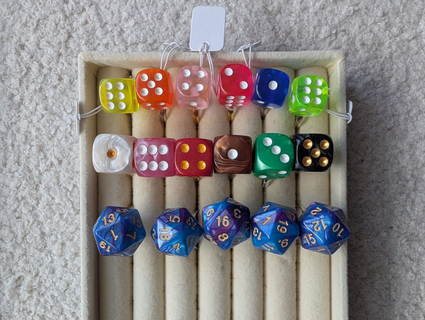 Bagues dés