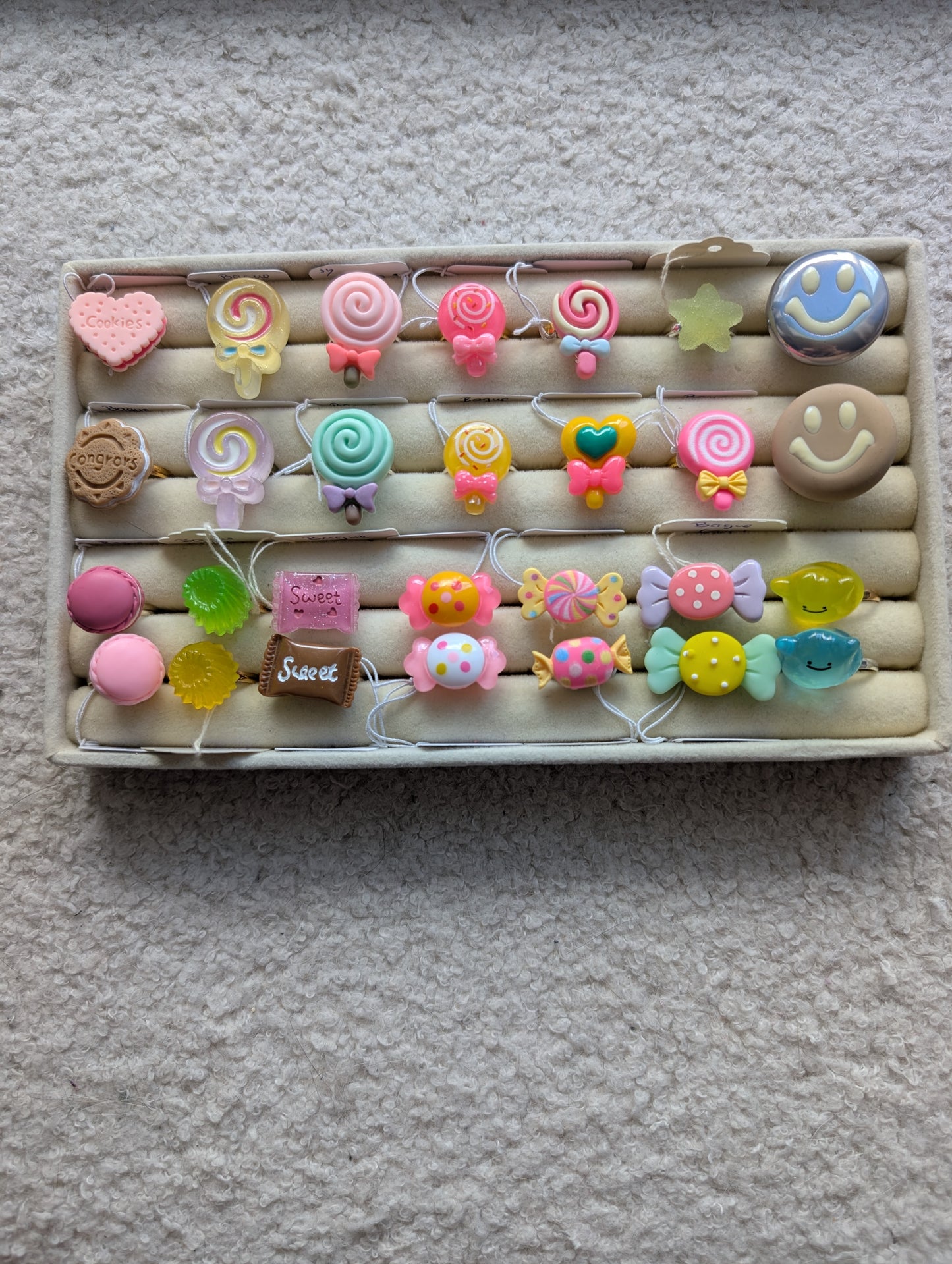 Bagues Candy