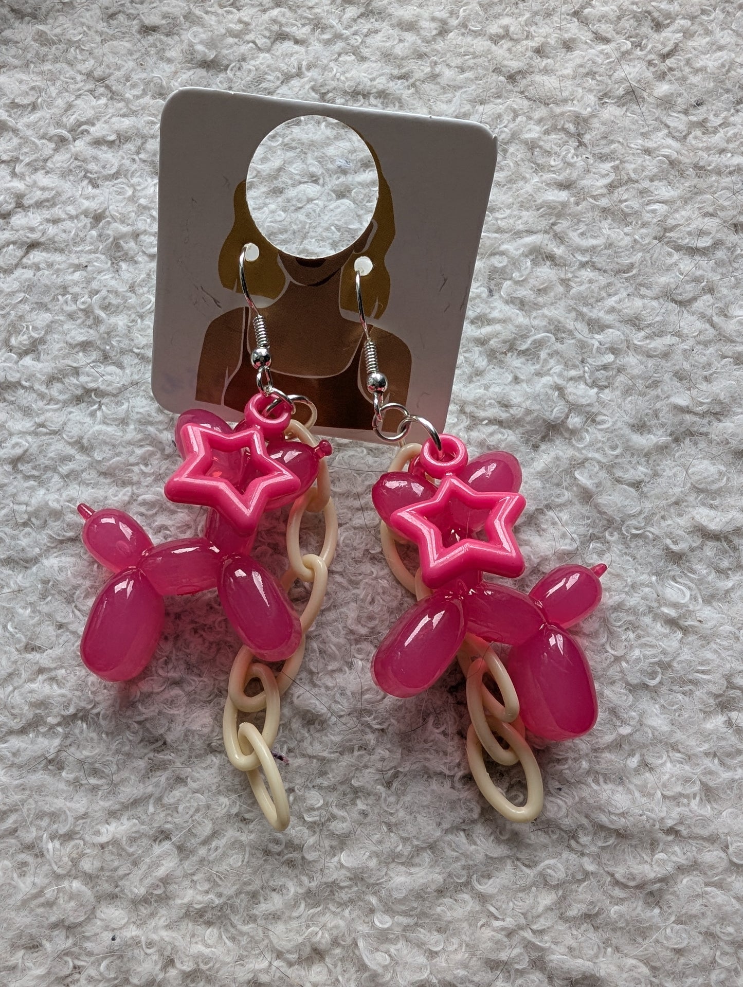 Pastel Me- Boucles d'oreilles clear