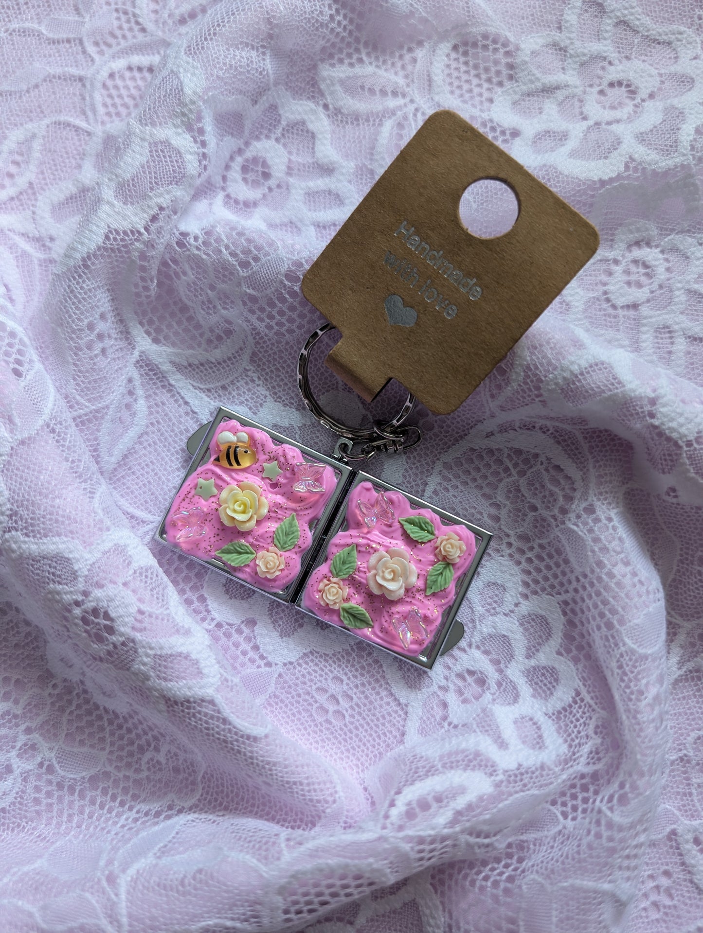 Mini porte-clés miroirs
