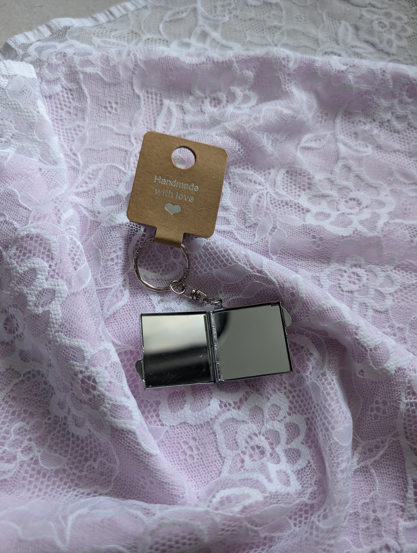 Mini porte-clés miroirs