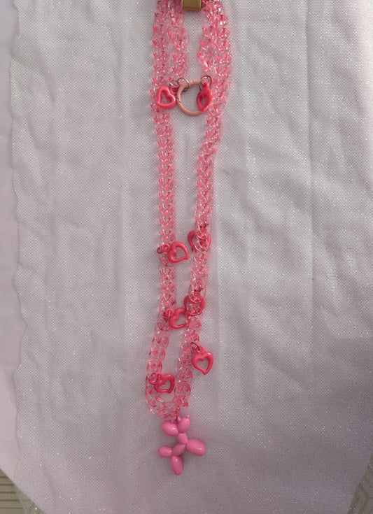 Pastel Me- Ensemble collier et bracelet Clear