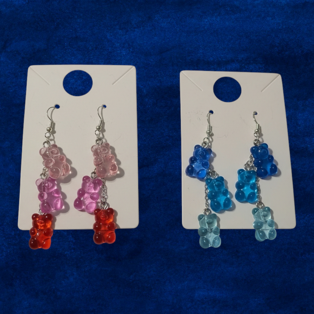 Boucles d'oreilles gummies