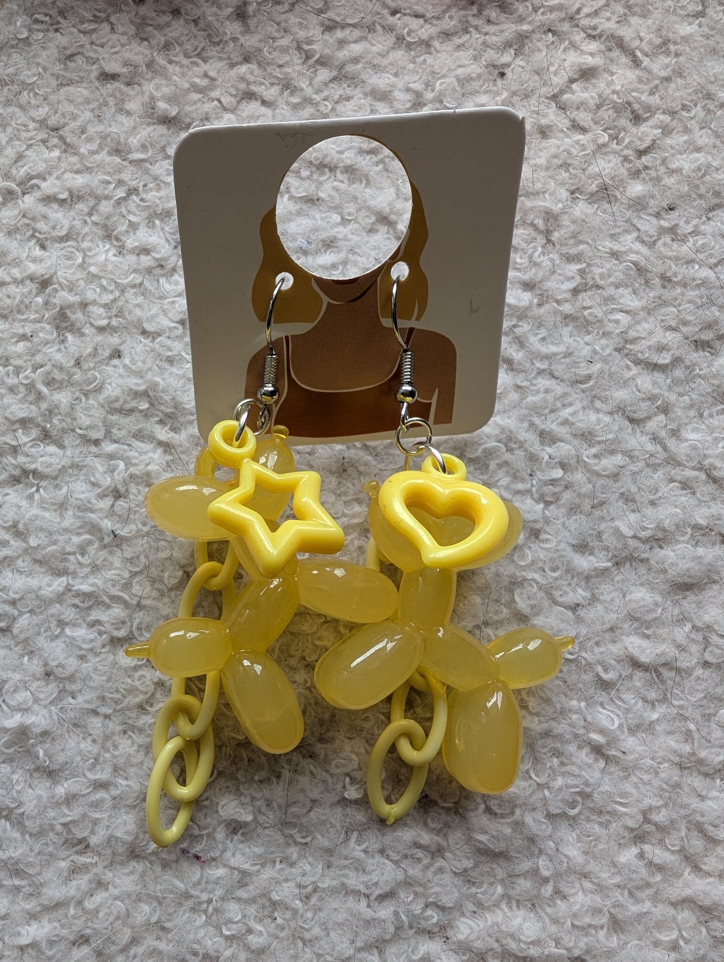Pastel Me- Boucles d'oreilles clear