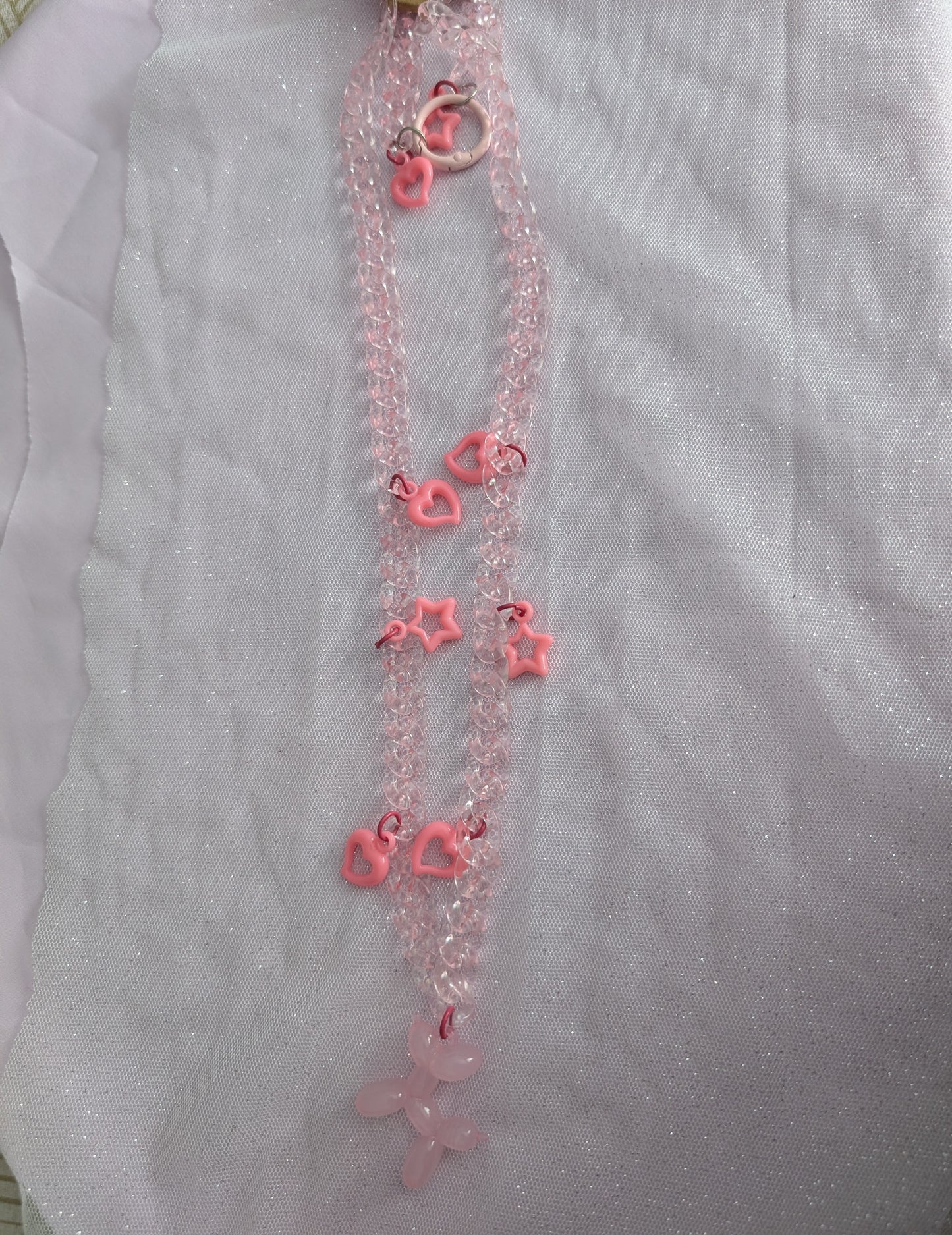 Pastel Me- Ensemble collier et bracelet Clear