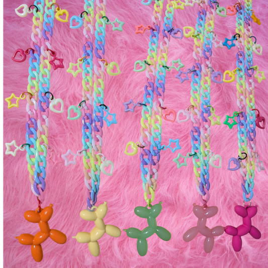 Pastel Me- Collier rainbow