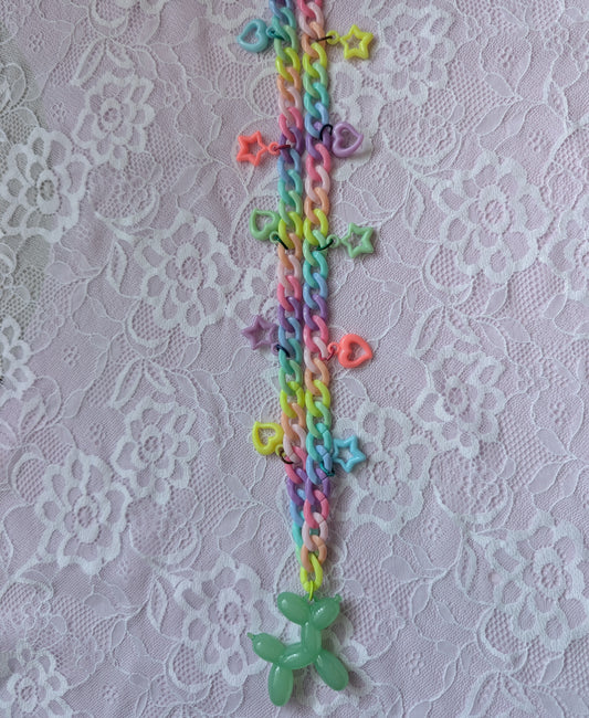 Pastel Me- Collier rainbow