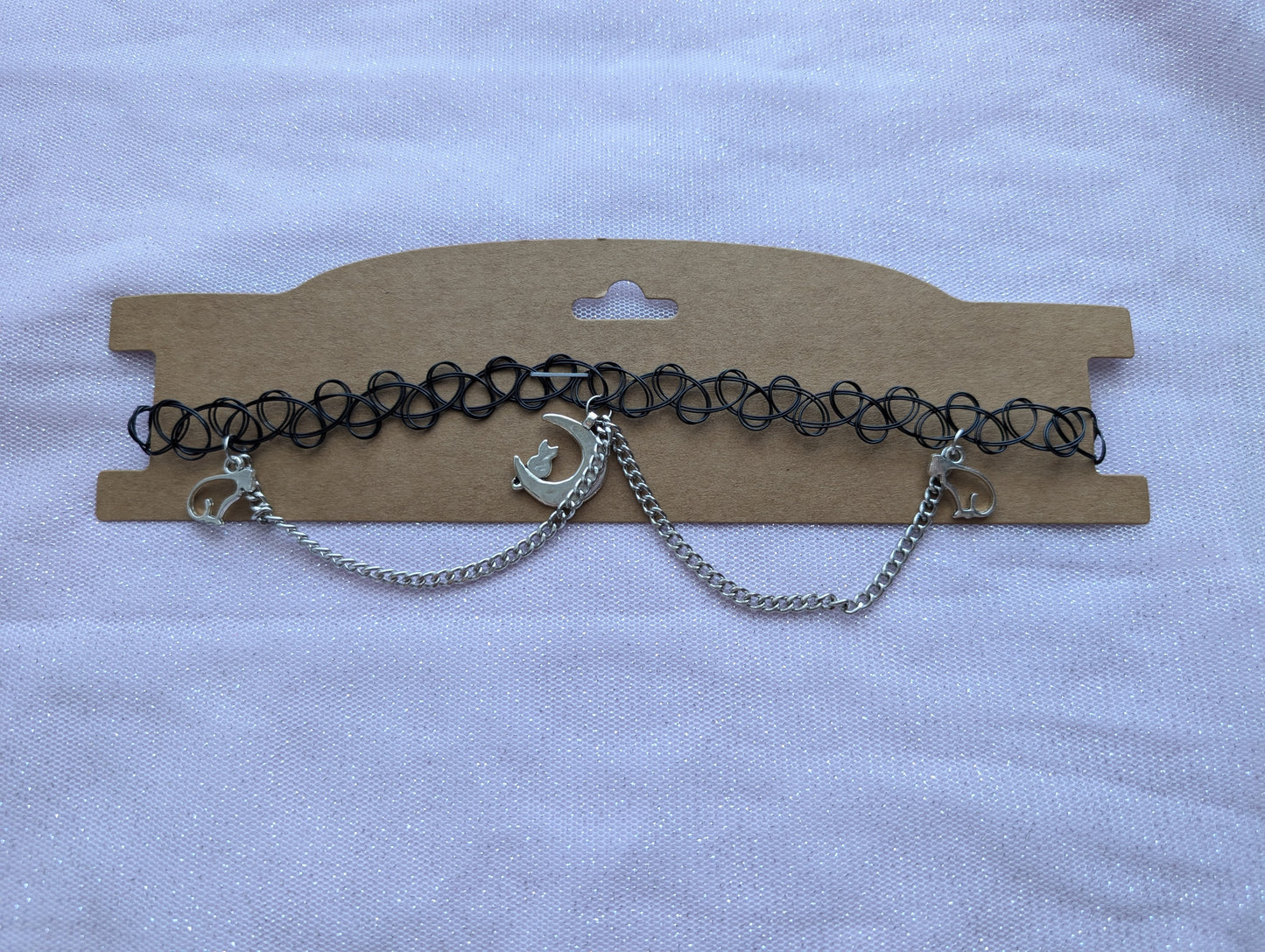 Choker Silver fur