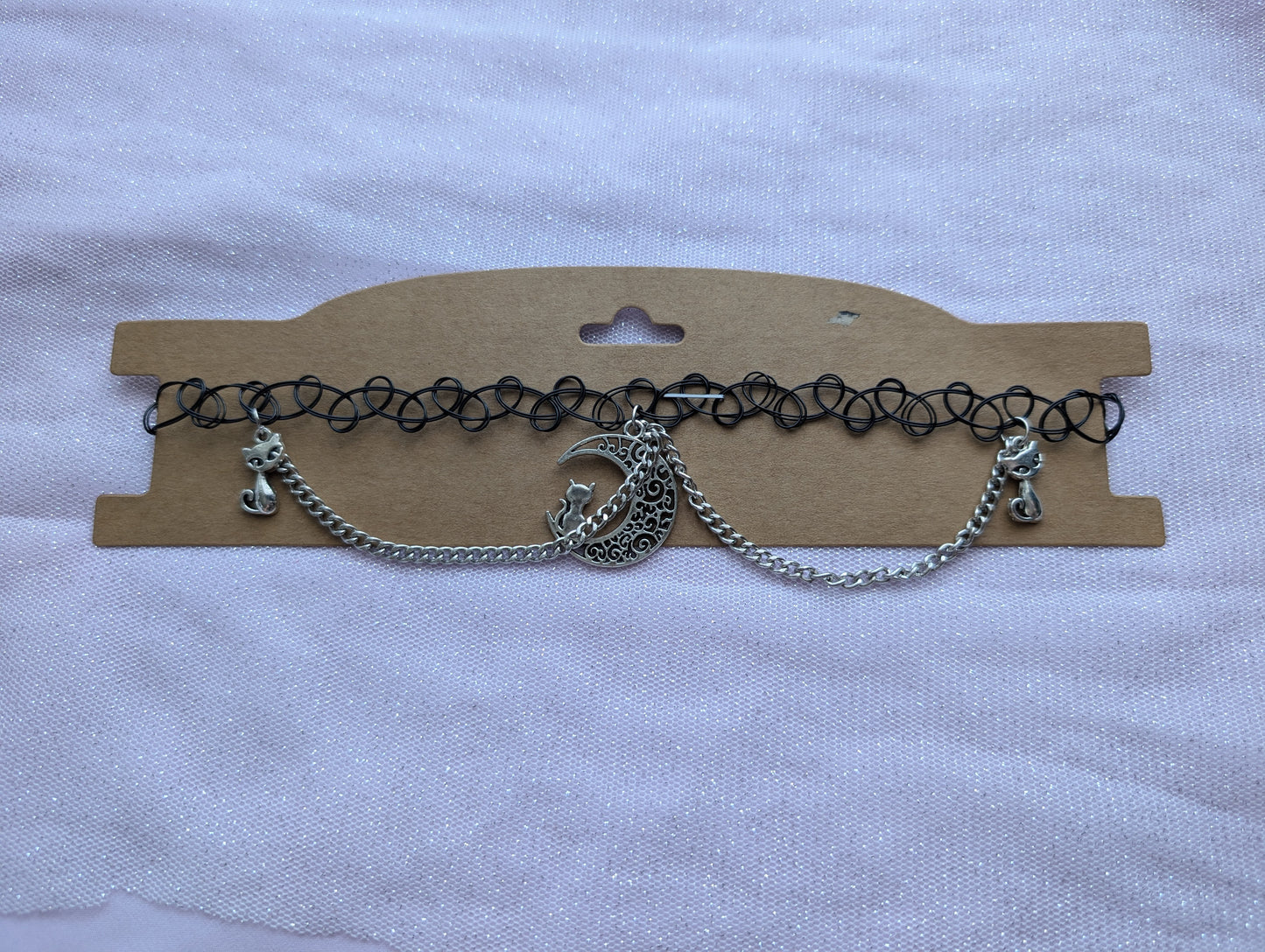 Choker Silver fur