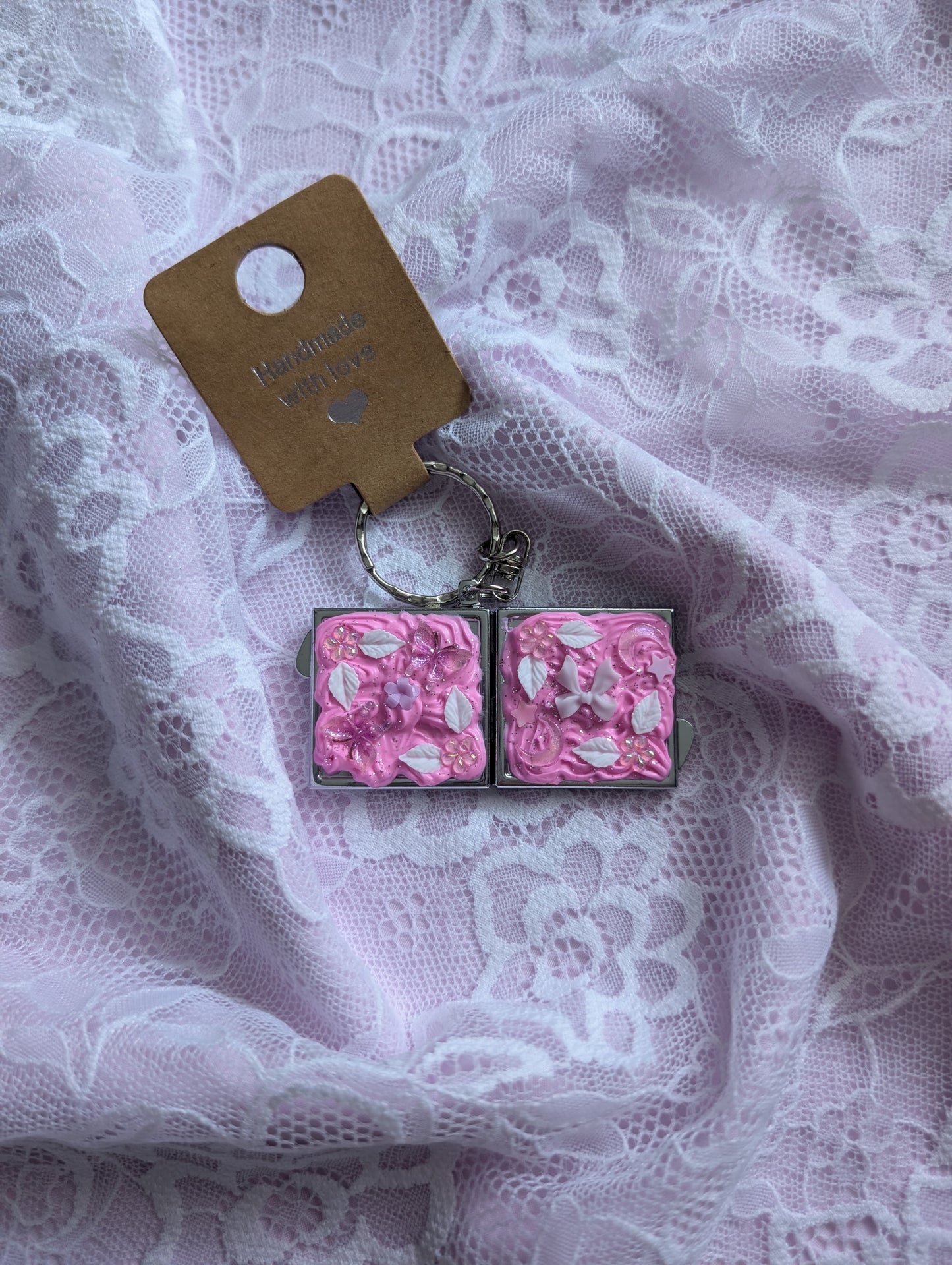 Mini porte-clés miroirs