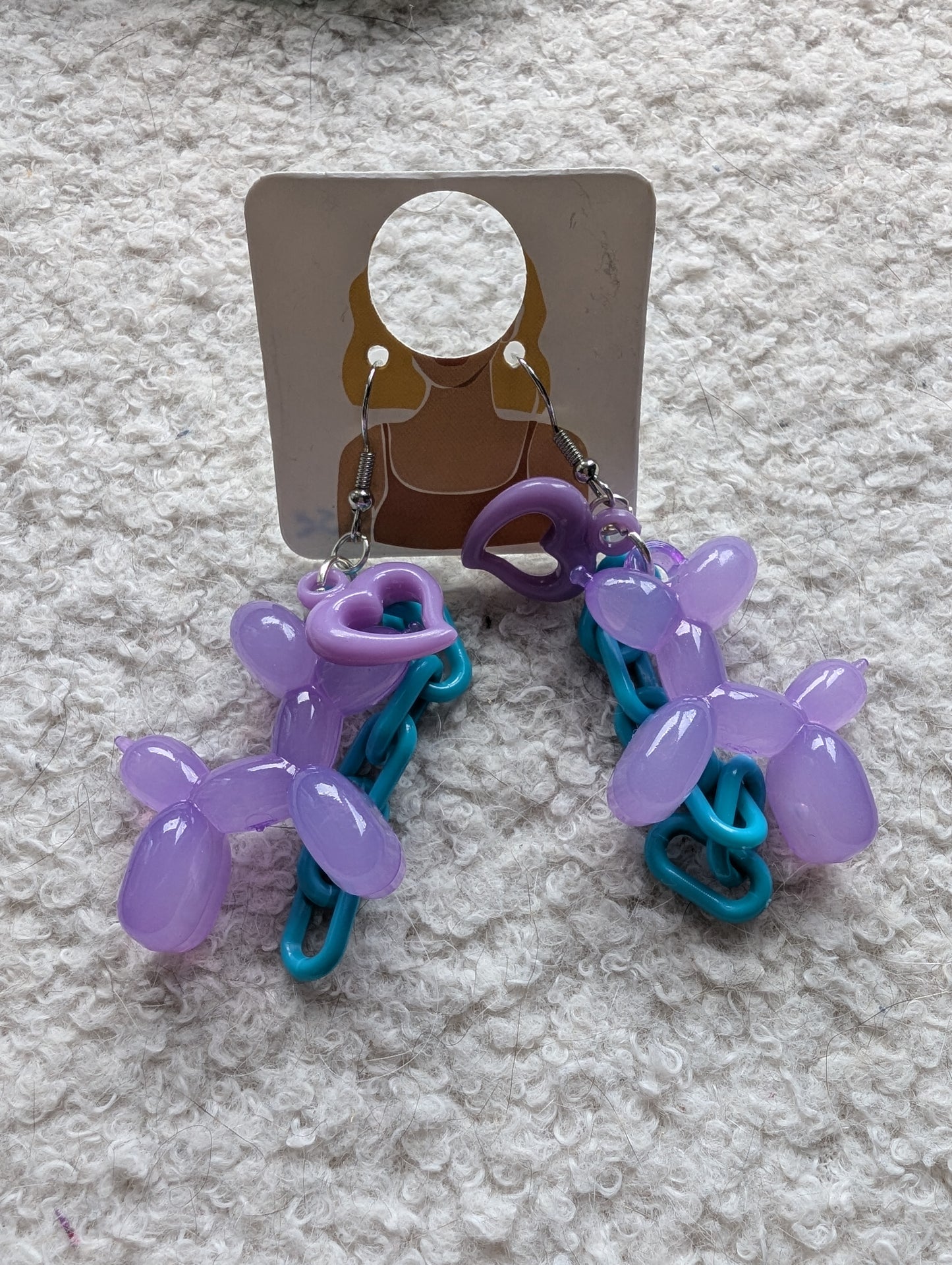 Pastel Me- Boucles d'oreilles clear