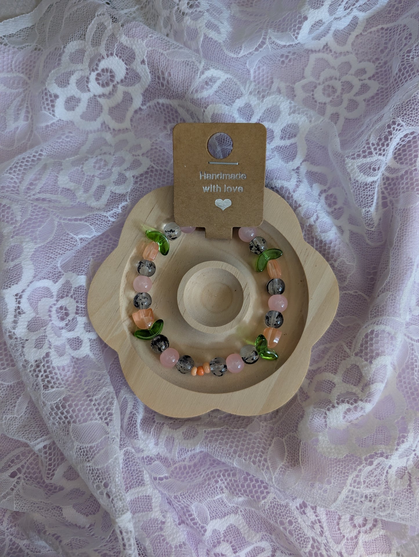 Bracelet en perles de verre- New gen
