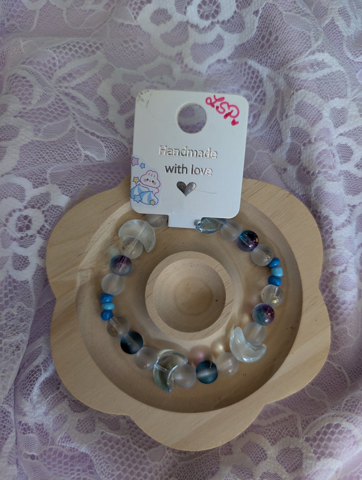 Bracelet en perles de verre- Old gen