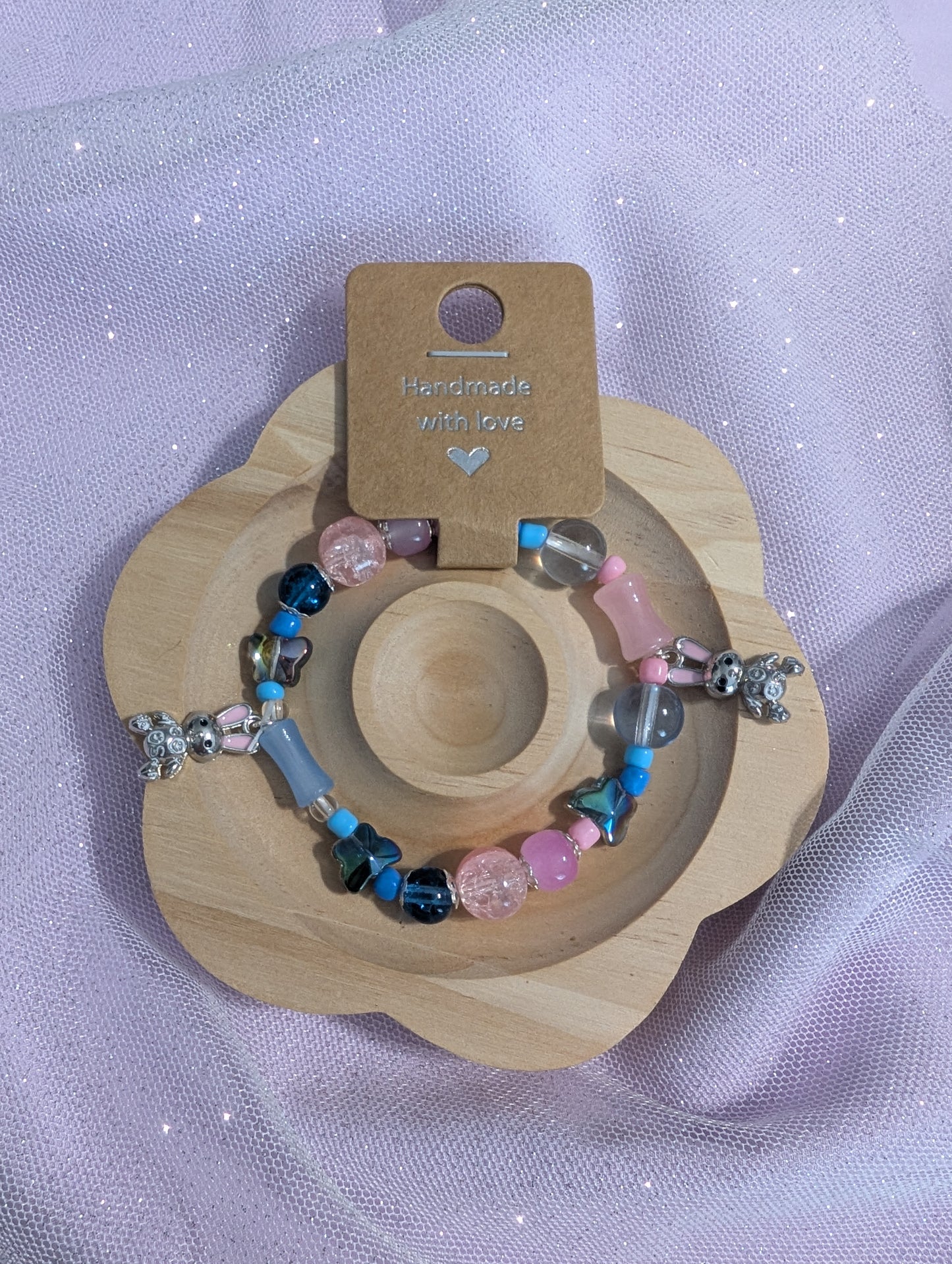 Bracelet en perles de verre- New gen