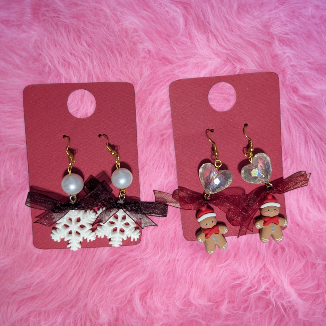 Boucles d'oreilles Noel