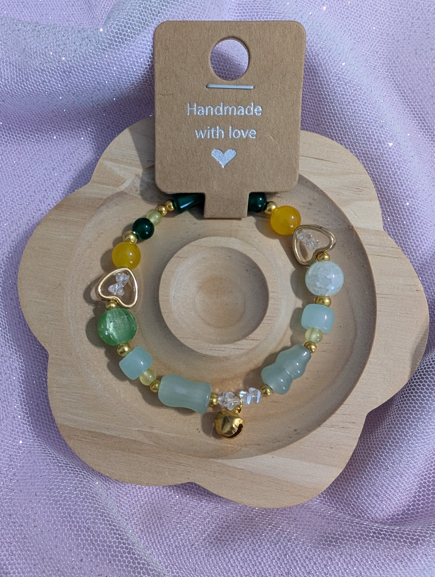 Bracelet en perles de verre- New gen