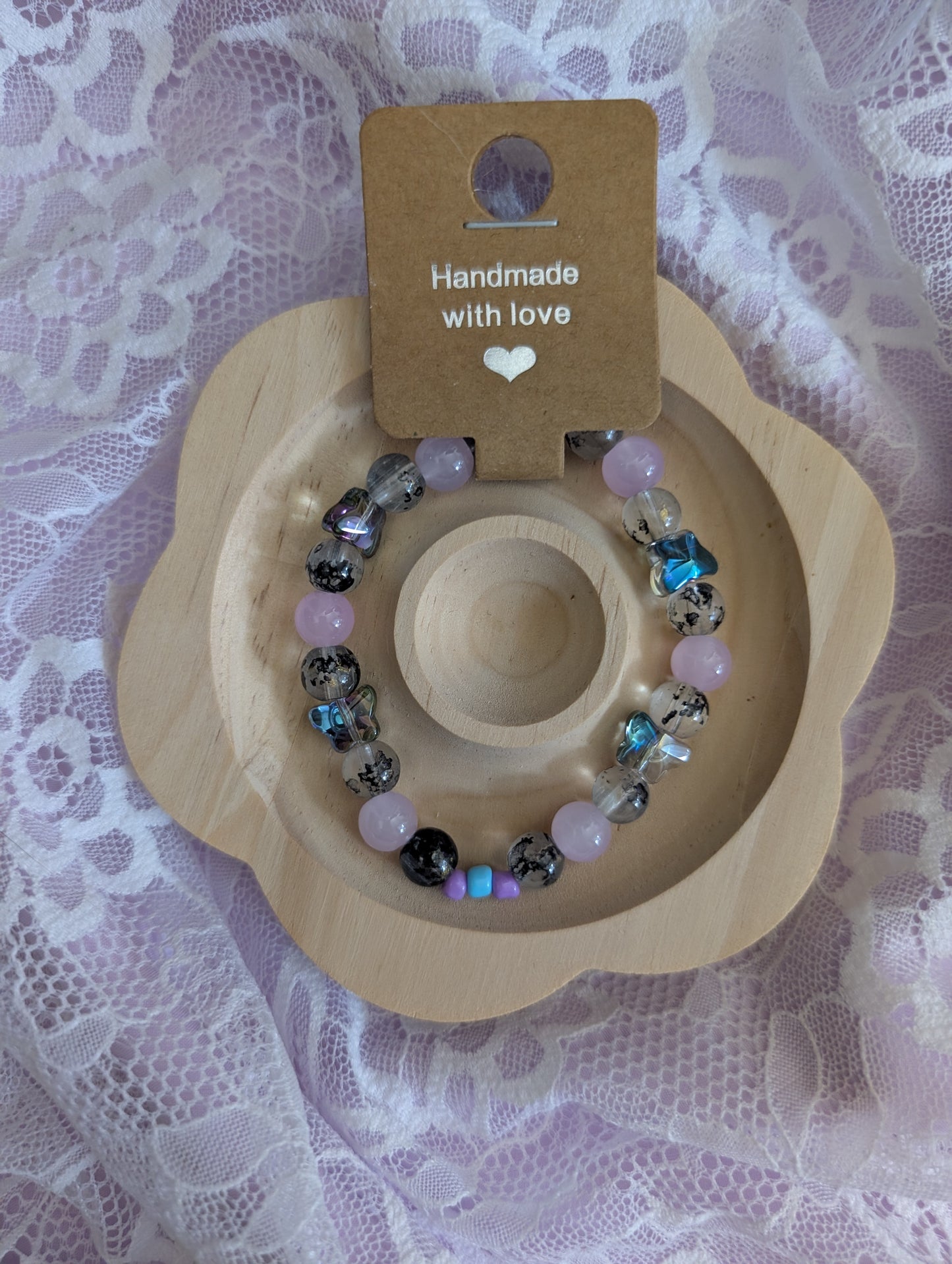 Bracelet en perles de verre- Old gen