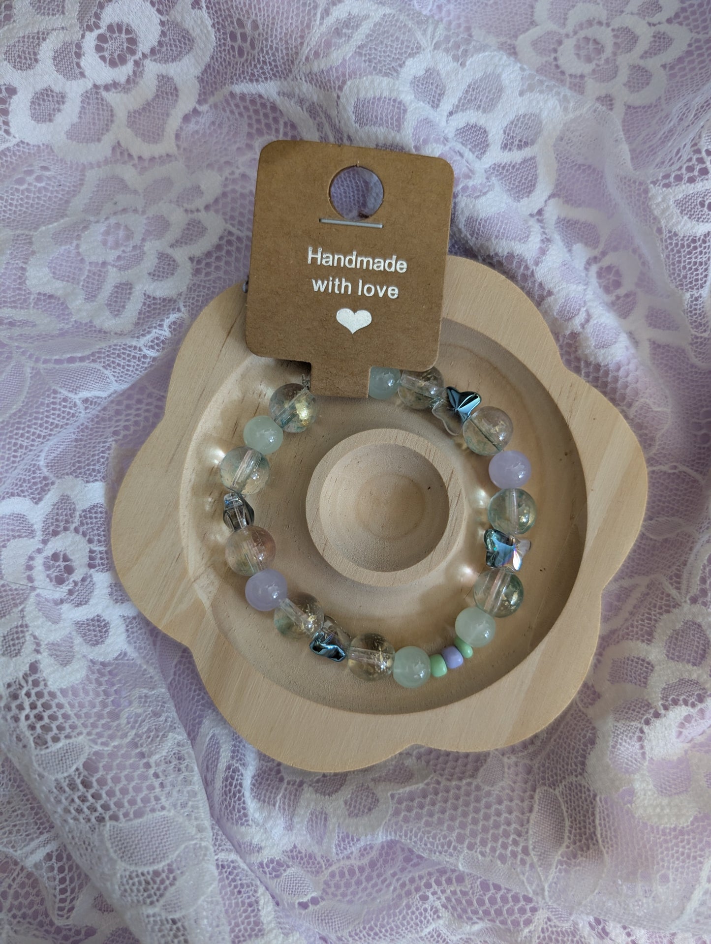 Bracelet en perles de verre- Old gen