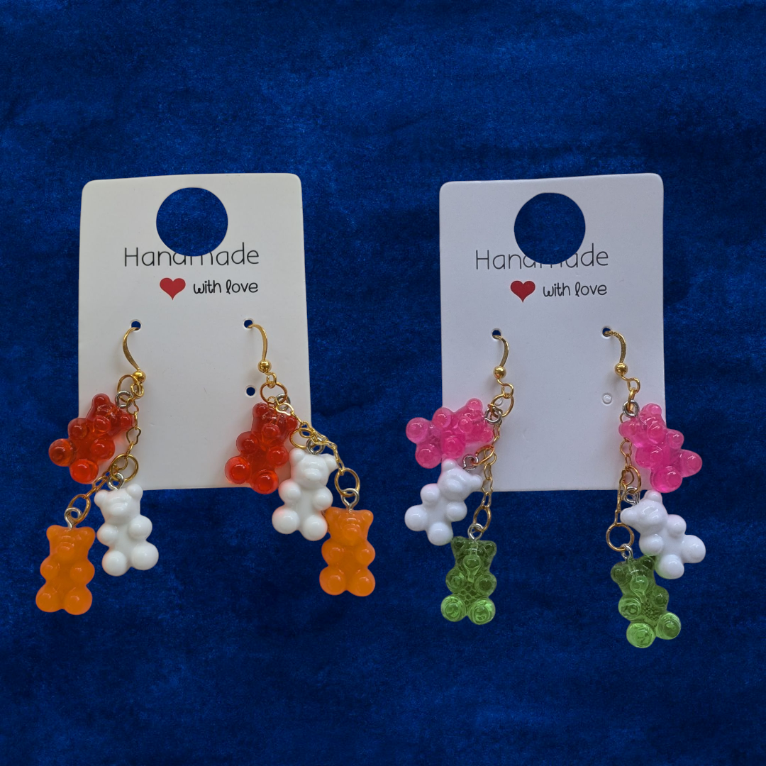 Boucles d'oreilles gummies