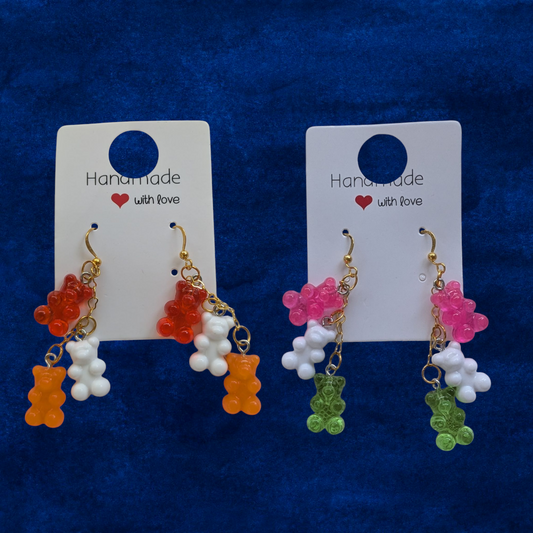 Boucles d'oreilles gummies